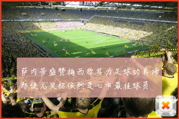 萨内蒂盛赞梅西称其为足球的真谛即使无奖杯依然是心中最佳球员
